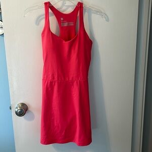All in Motion Pink Dress/Romper. Dress but has shorts with pockets & padded bra
